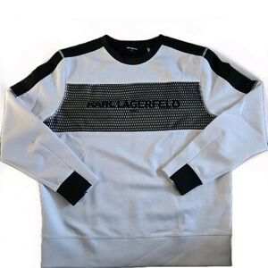 Karl Lagerfeld Monochrome Crewneck Sweater